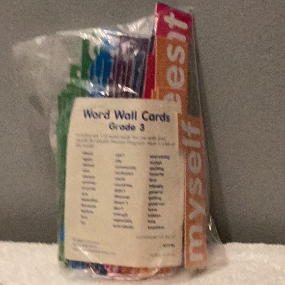 Word Wall Cards - Multicolor - Picture 3 of 8